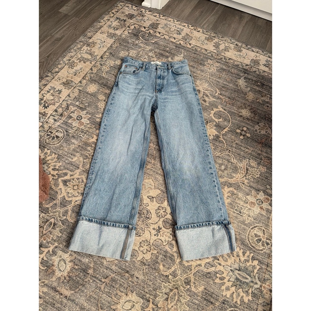 MNG Cuffed Boyfriend Jeans Mid Rise
